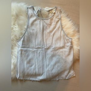 Anthropologie Cloth & Stone Tie Back Top
